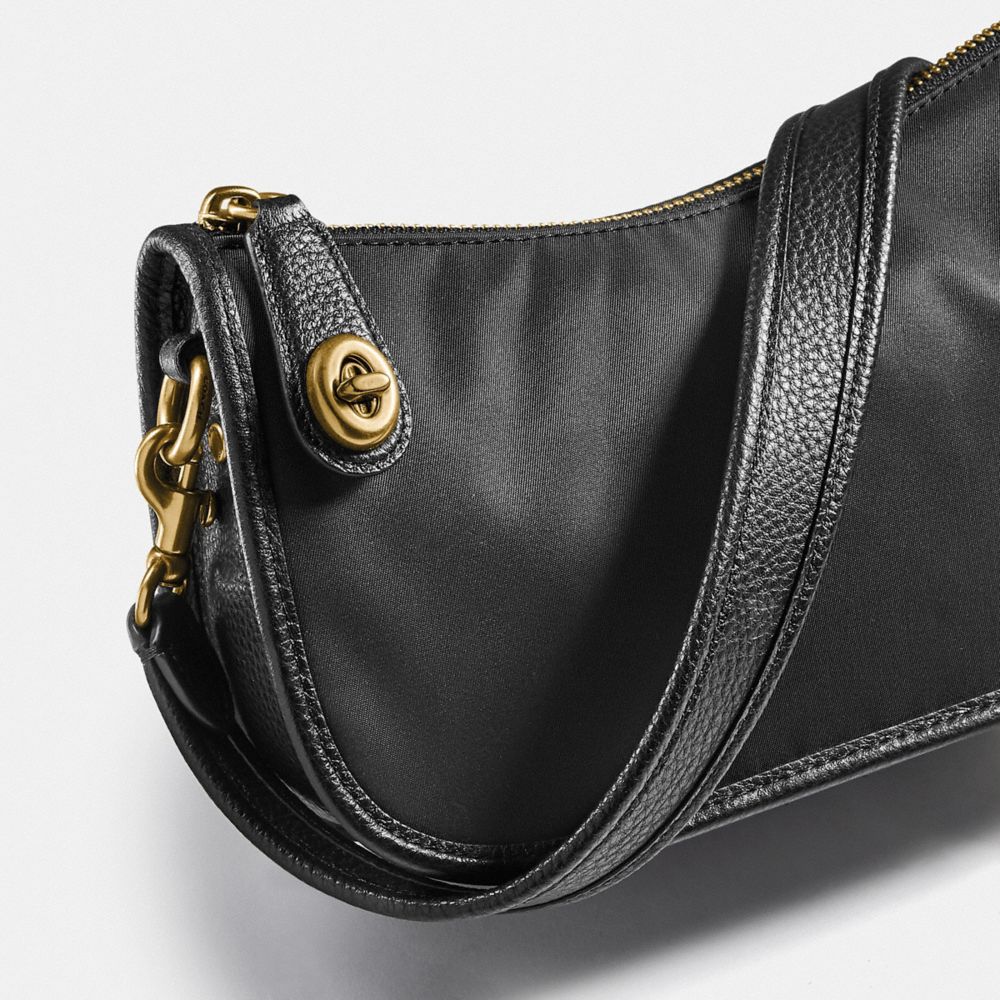 coach nylon shoulder bag