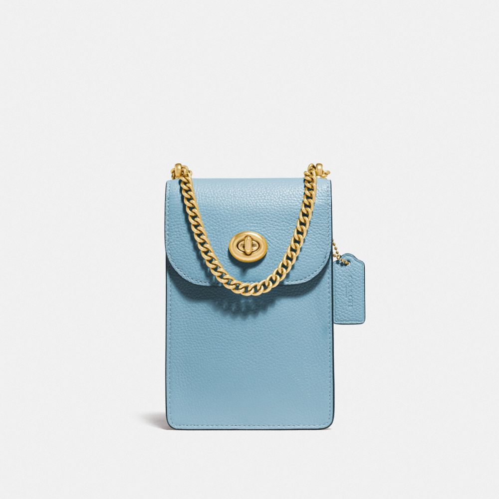 coach leather phone crossbody