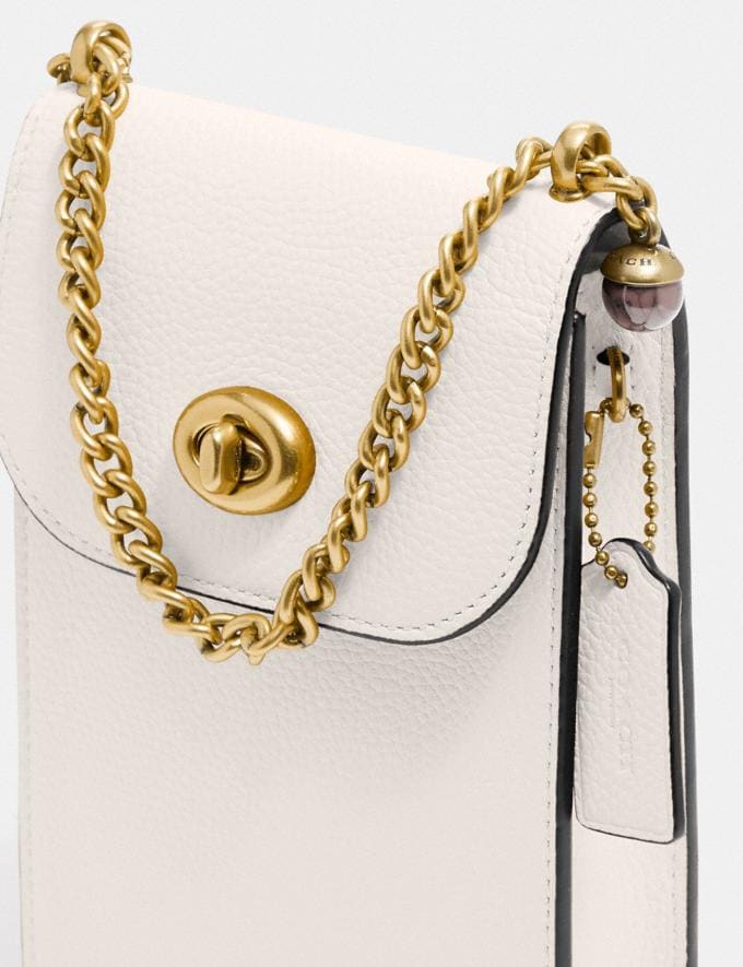 Coach Liv Phone Crossbody B4/Chalk Sale Shop by Discount Up to 50% off Alternate View 3