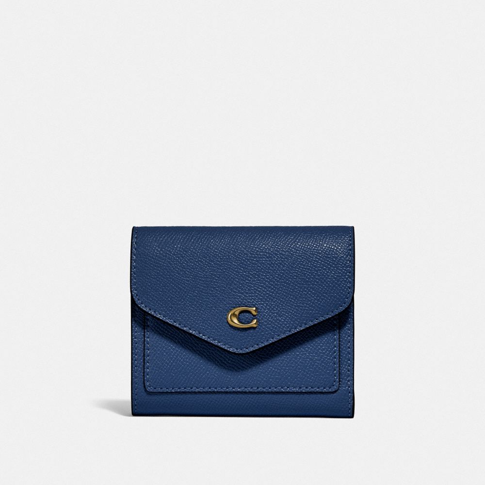 Coach Wyn Small Wallet In Blue