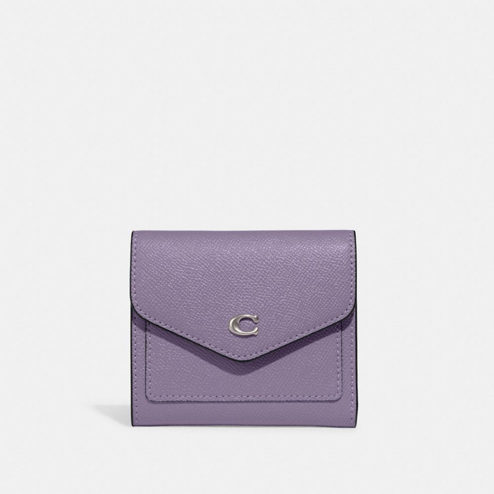 Coach Wyn Small Wallet In Purple