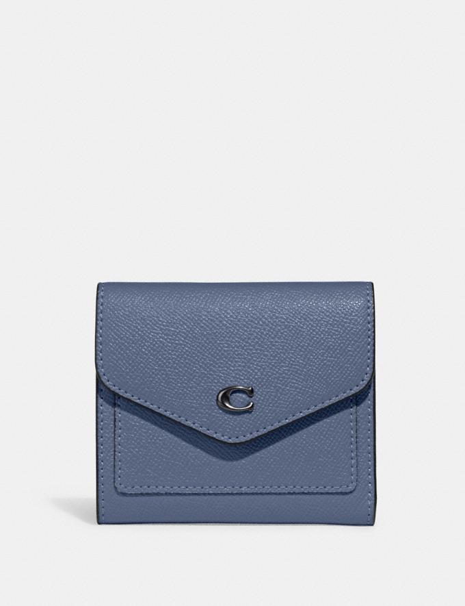 Coach Wyn Small Wallet V5/Washed Chambray DEFAULT_CATEGORY  