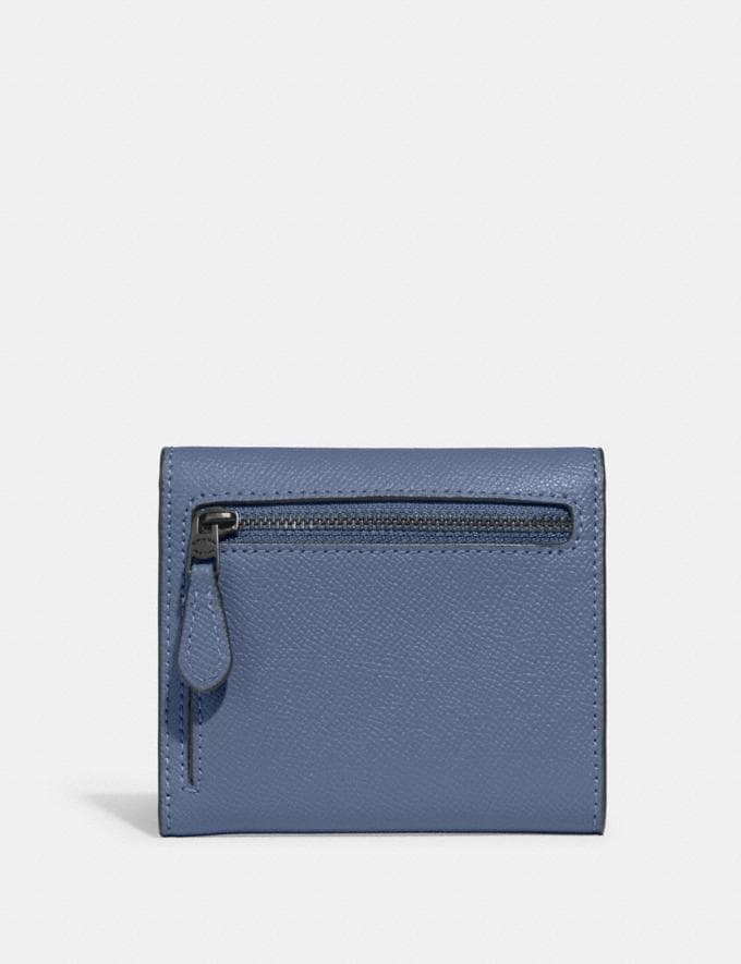 Coach Wyn Small Wallet V5/Washed Chambray DEFAULT_CATEGORY Alternate View 1