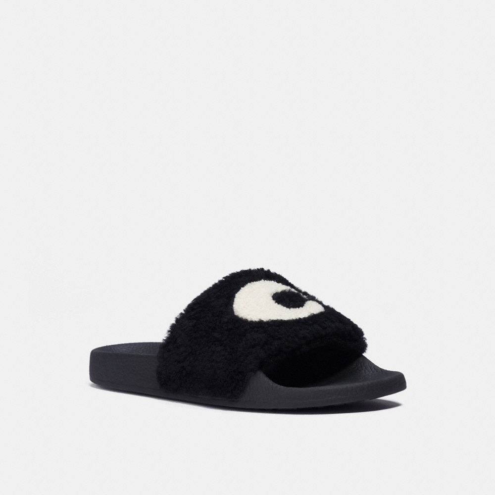 coach slip on slippers