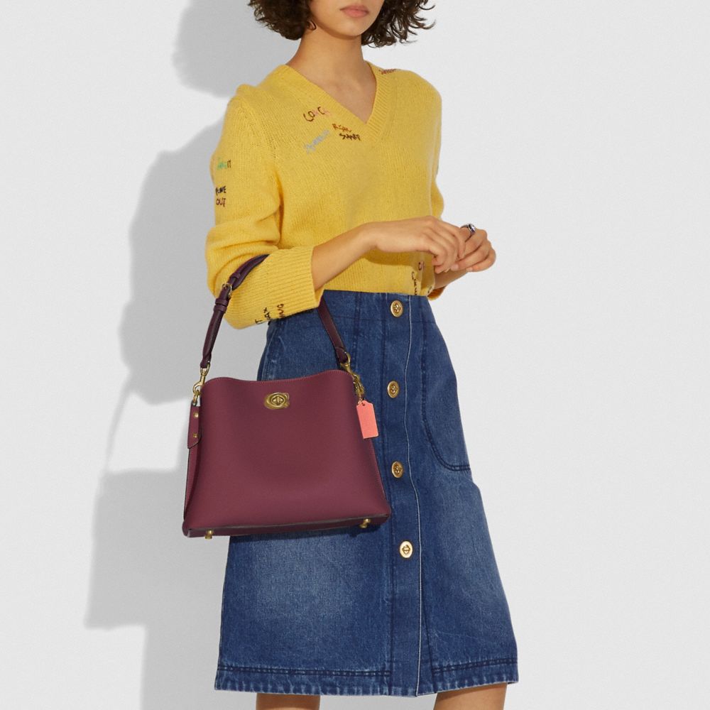 WILLOW SHOULDER BAG IN COLORBLOCK - Alternate View 1