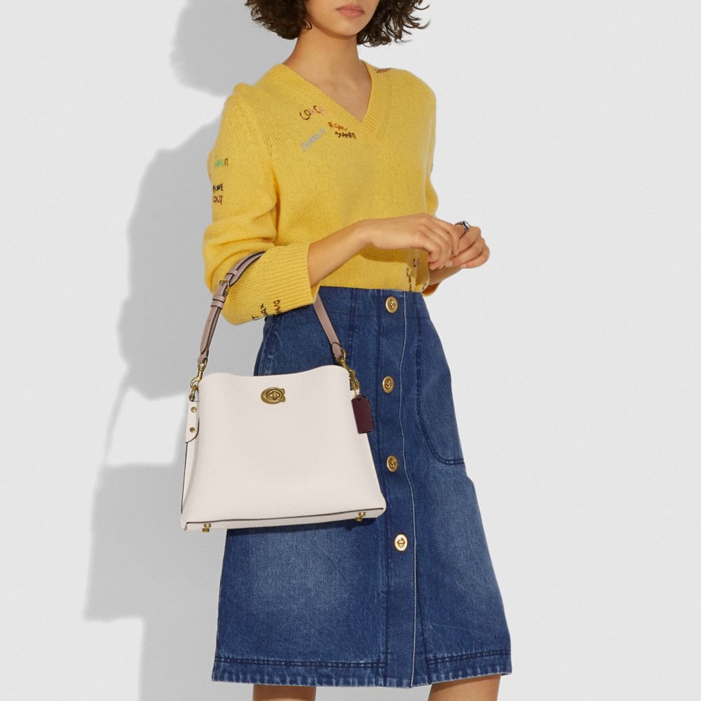 WILLOW SHOULDER BAG IN COLORBLOCK - Alternate View 1