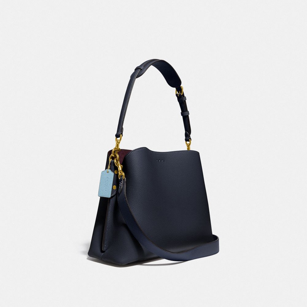 COACH Willow Shoulder Bag In Colorblock