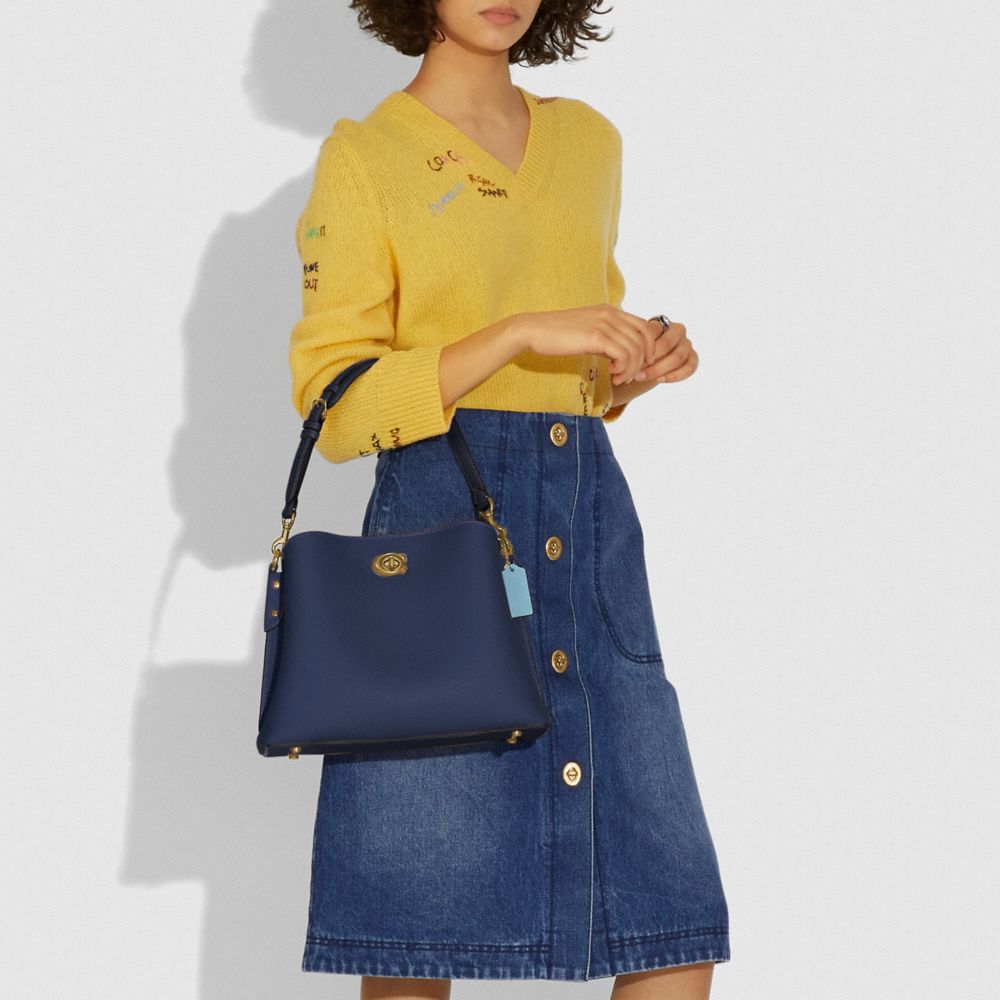 coach willow blue