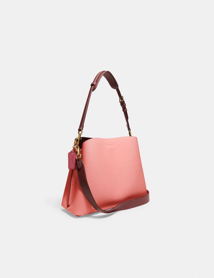 COACH: Willow Shoulder Bag In Colorblock