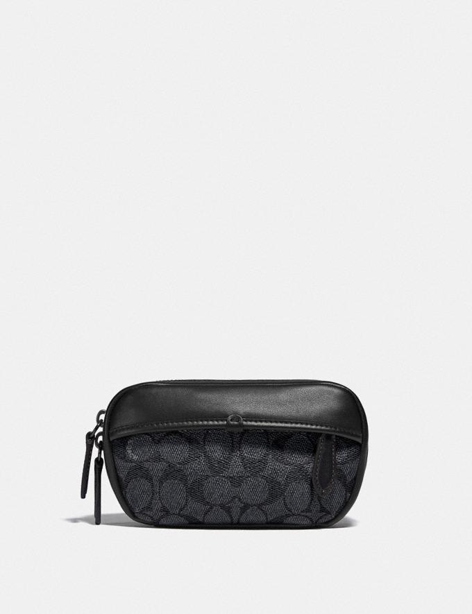 Coach Charter Mini Sling in Signature Canvas Charcoal DEFAULT_CATEGORY  