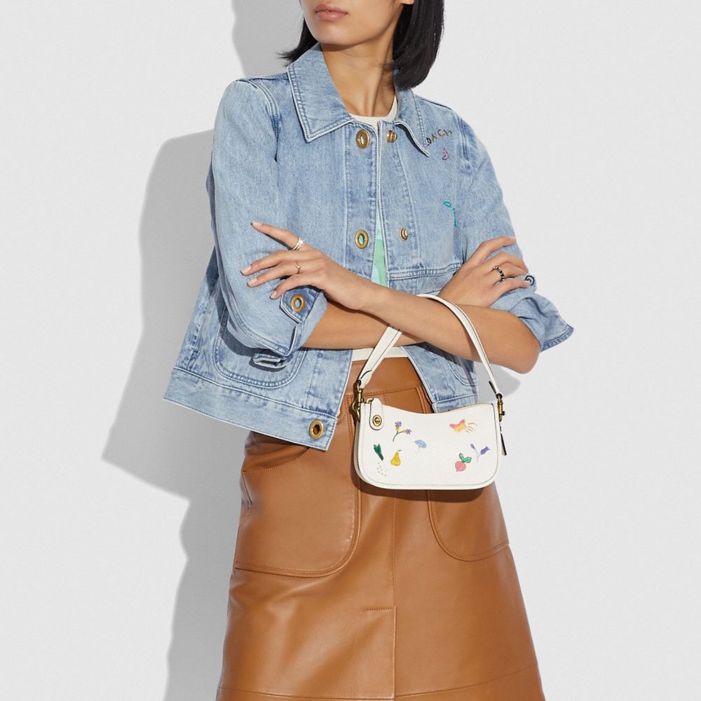 SWINGER 20 WITH GARDEN EMBROIDERY - Alternate View 1