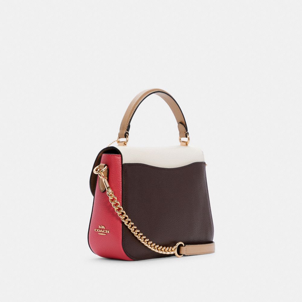 MARLIE TOP HANDLE SATCHEL IN COLORBLOCK - Alternate View 3