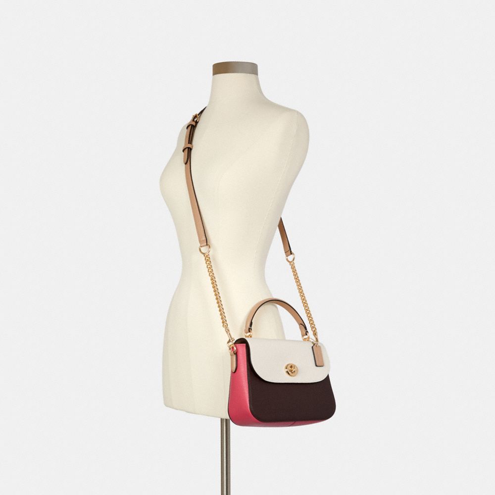 MARLIE TOP HANDLE SATCHEL IN COLORBLOCK - Alternate View 2