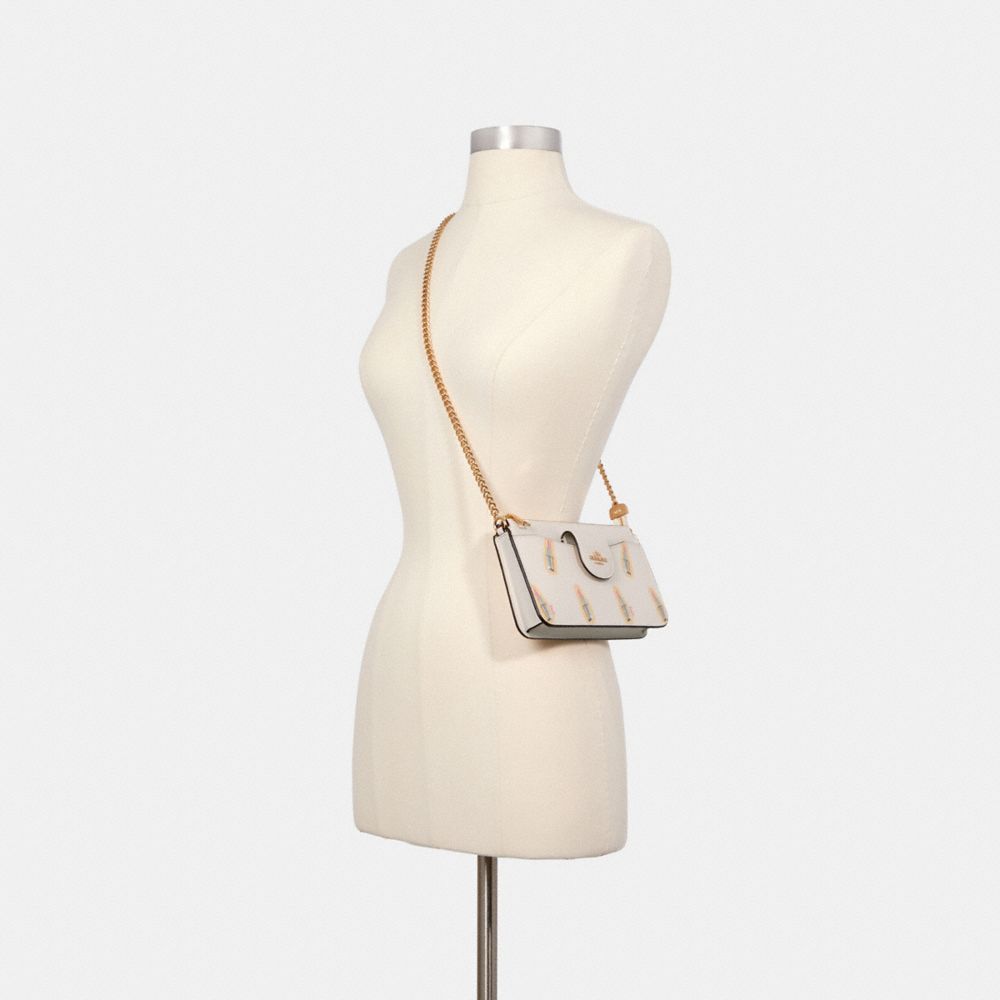 POPPY CROSSBODY WITH LIPSTICK PRINT - Alternate View 1