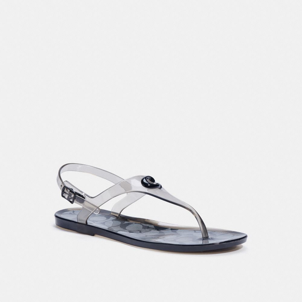 time travel jelly sandal