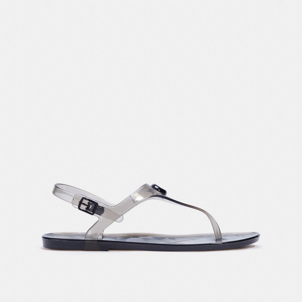 coach plastic sandals