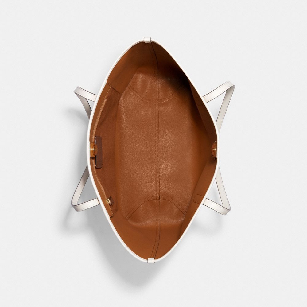 CITY TOTE WITH LIPSTICK PRINT - Alternate View 1