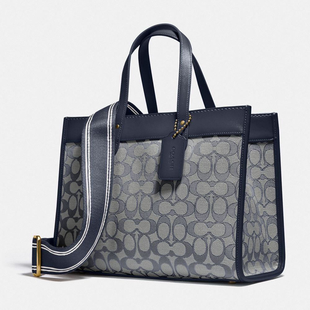 COACH Field Tote 30 In Signature Jacquard