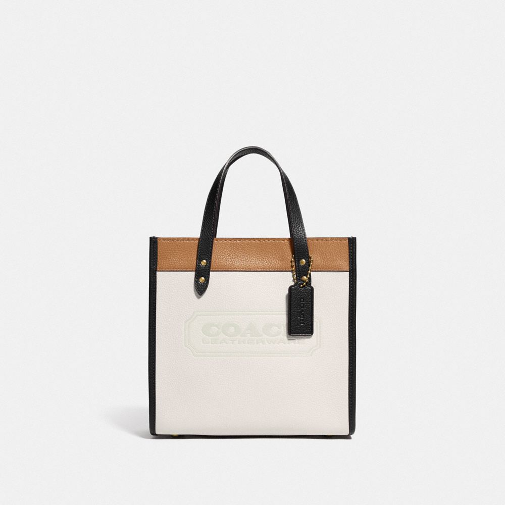 COACH Field Tote 22 In Colorblock With Badge