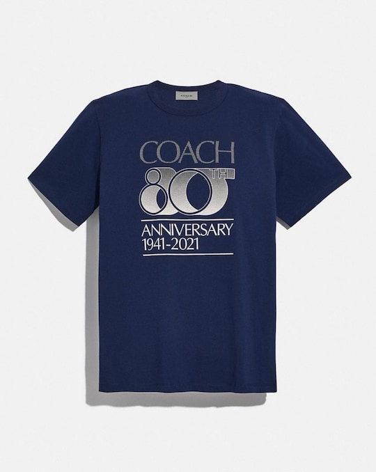 COACH 80TH ANNIVERSARY T-SHIRT