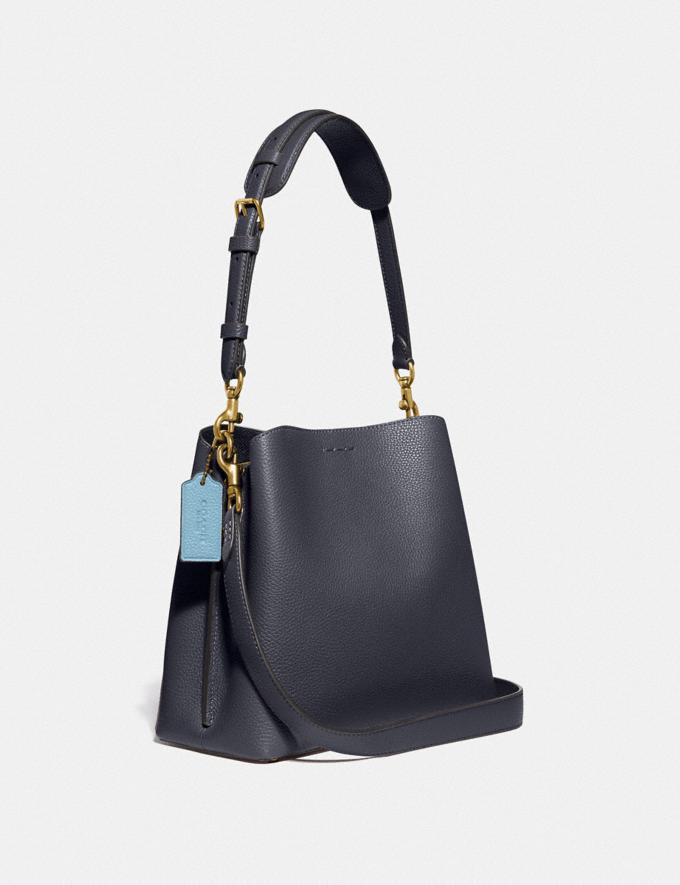 Coach Willow Bucket Bag in Colorblock B4/Midnight Navy Multi Translations 5.1 Retail Alternate View 1