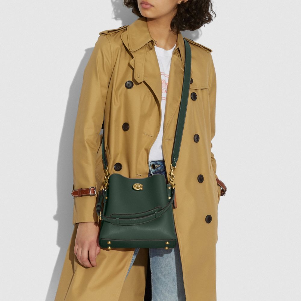 COACH Willow Bucket Bag In Colorblock