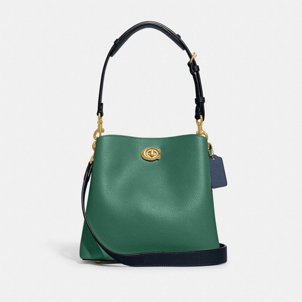 Coach Willow Bucket Bag In Colourblock