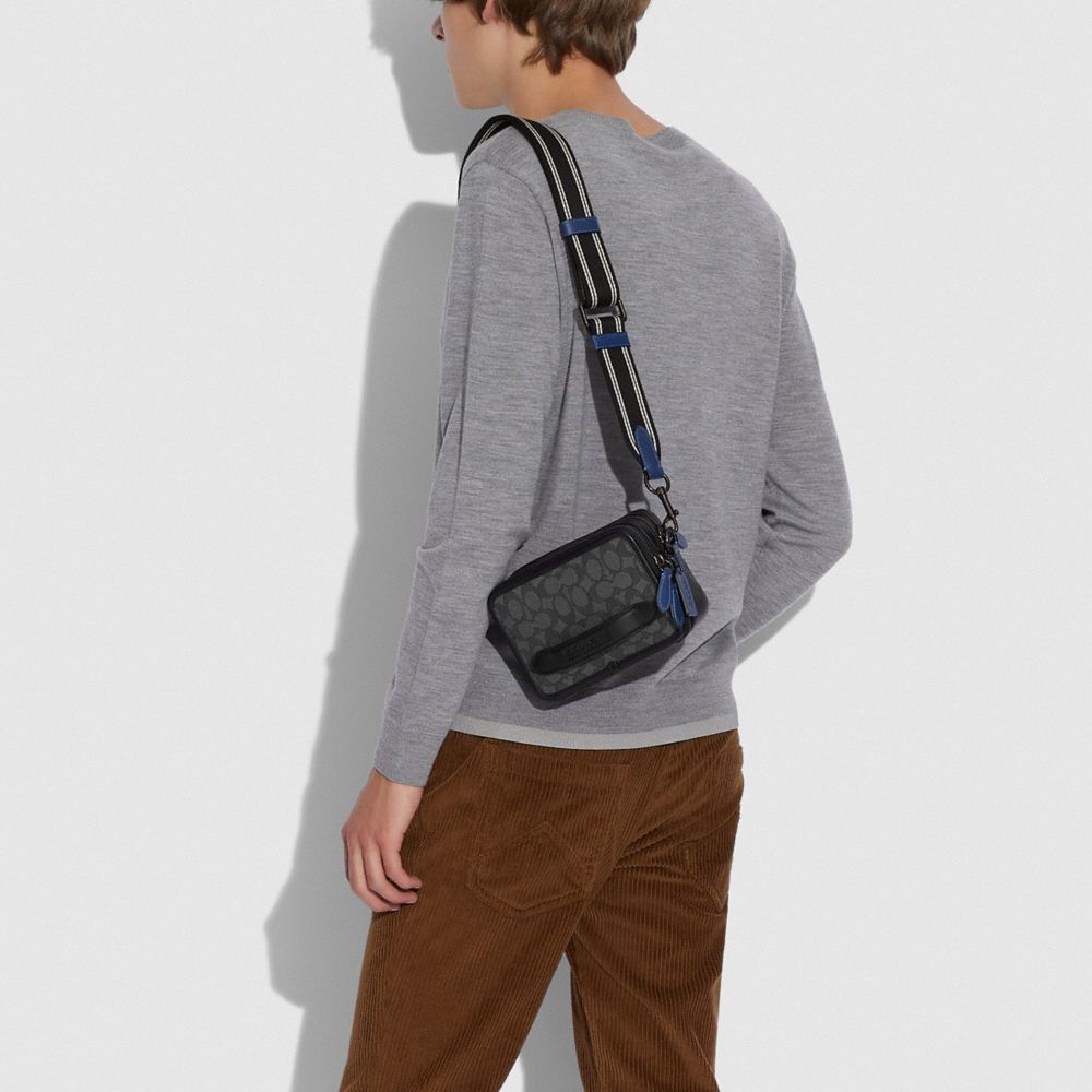 COACH Charter Crossbody In Signature Jacquard