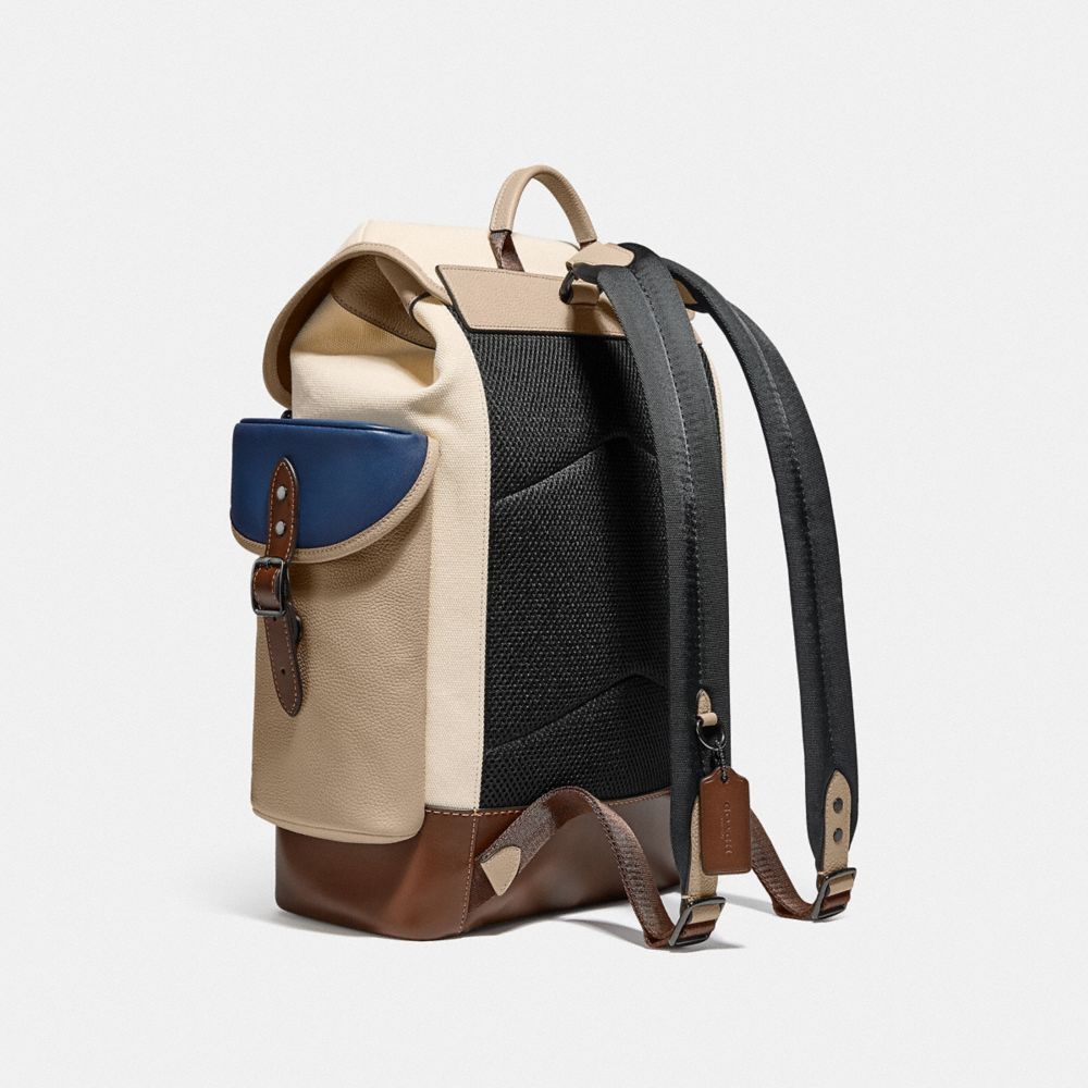 COACH Hitch Backpack In Organic Cotton Canvas