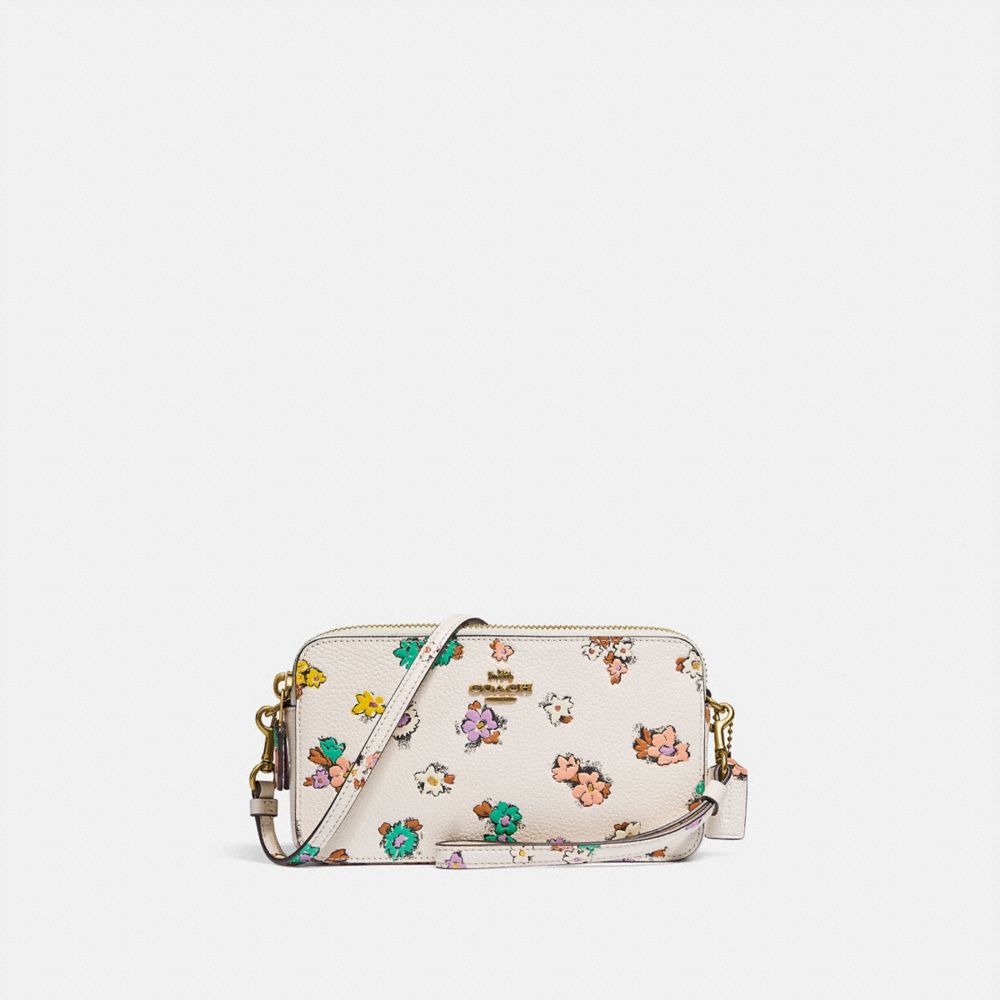 floral coach crossbody bag