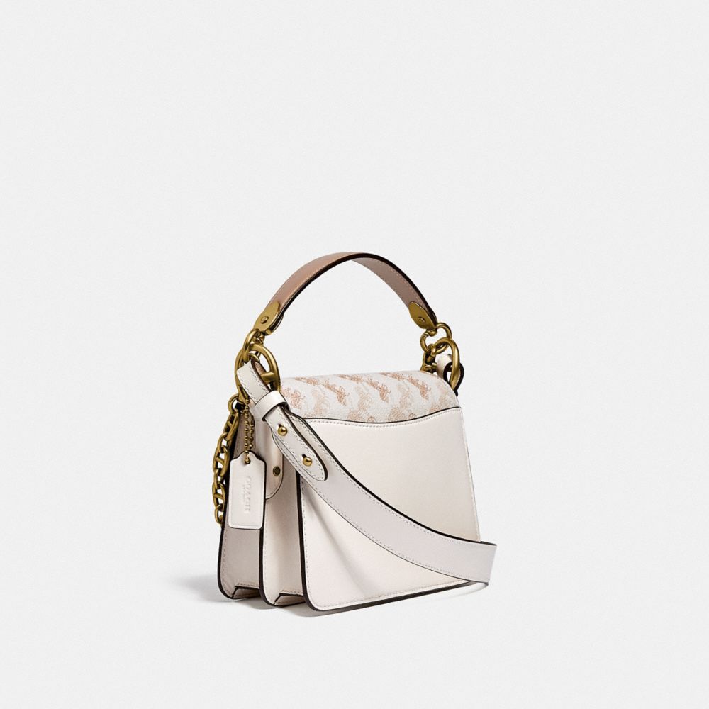 COACH Beat Shoulder Bag 18 With Horse And Carriage Print