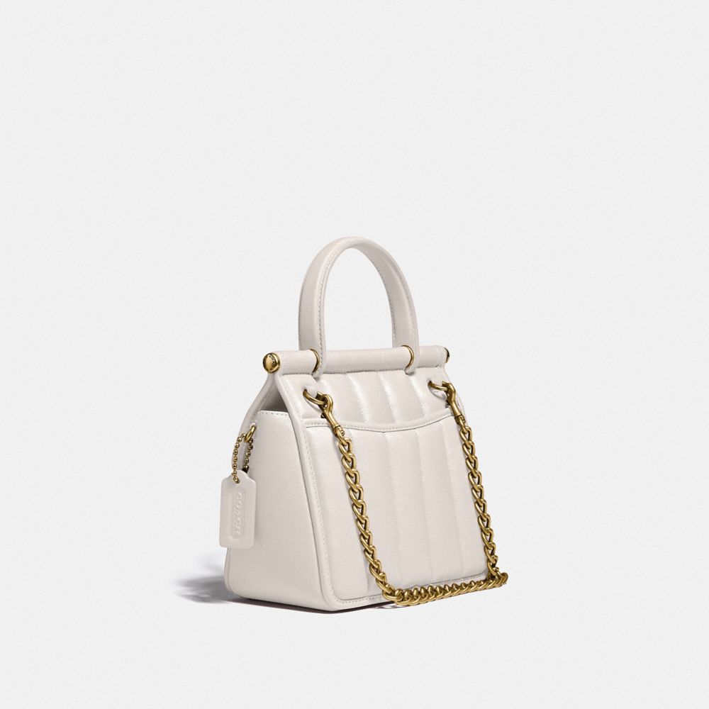 COACH Willis Top Handle 18 With Quilting