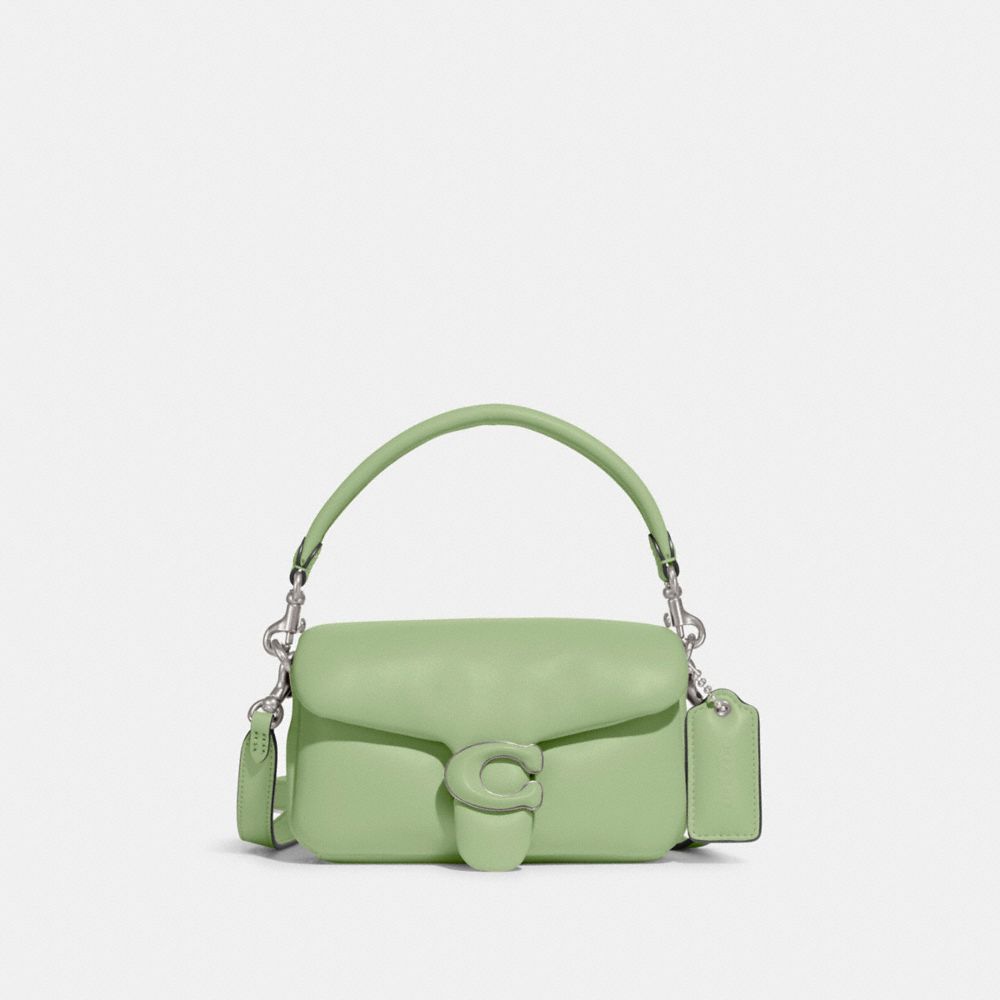 Coach Pillow Tabby Schultertasche 18 In Green