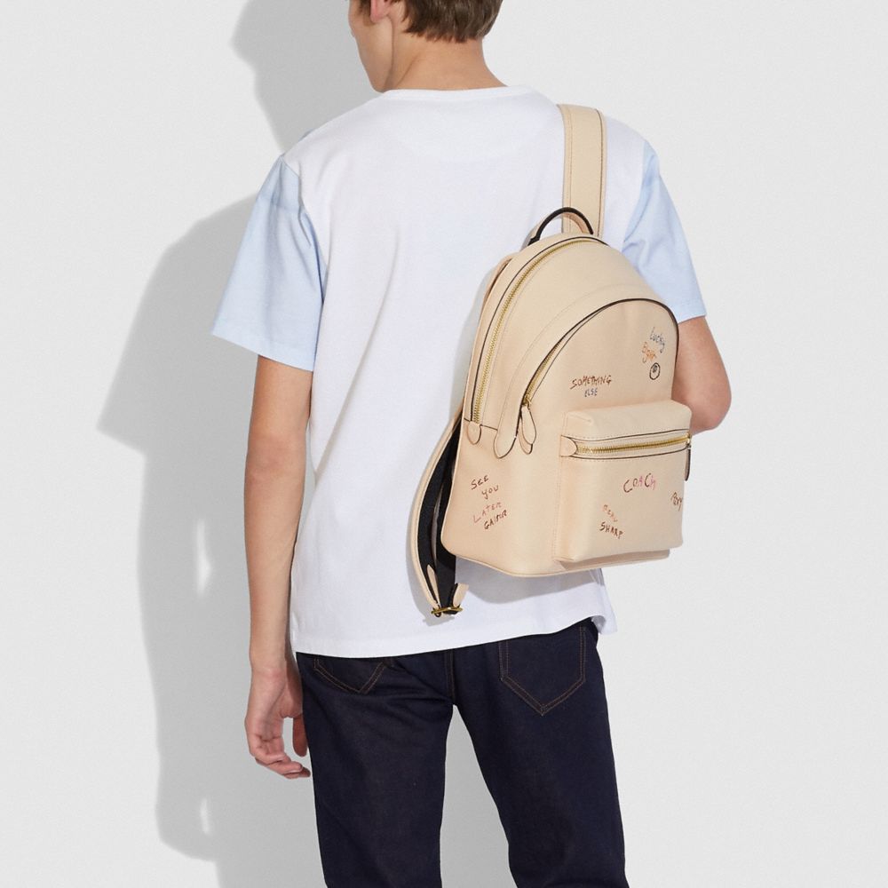 SAC &Agrave; DOS CHARTER AVEC BRODERIE - Alternate View 1