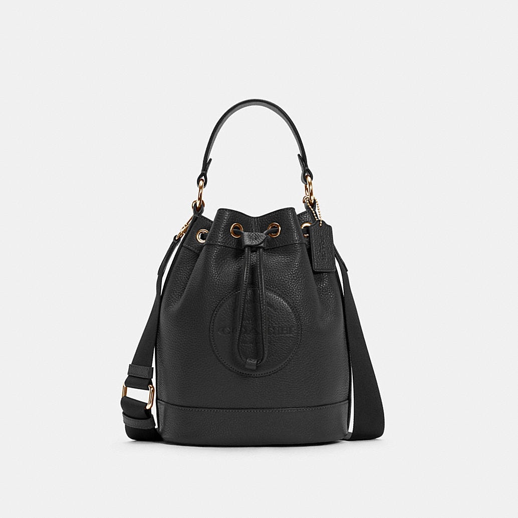 COACH® Outlet | DEMPSEY DRAWSTRING BUCKET BAG