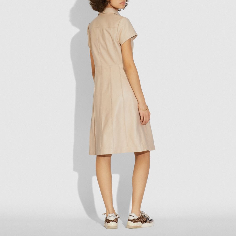 QA_AUTO Leather Dress, 70s Trench, Product