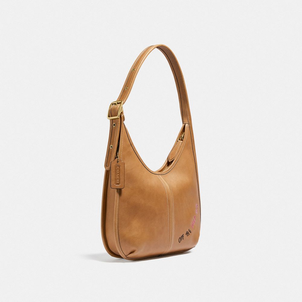 ERGO SHOULDER BAG IN ORIGINAL NATURAL LEATHER - Alternate View 3