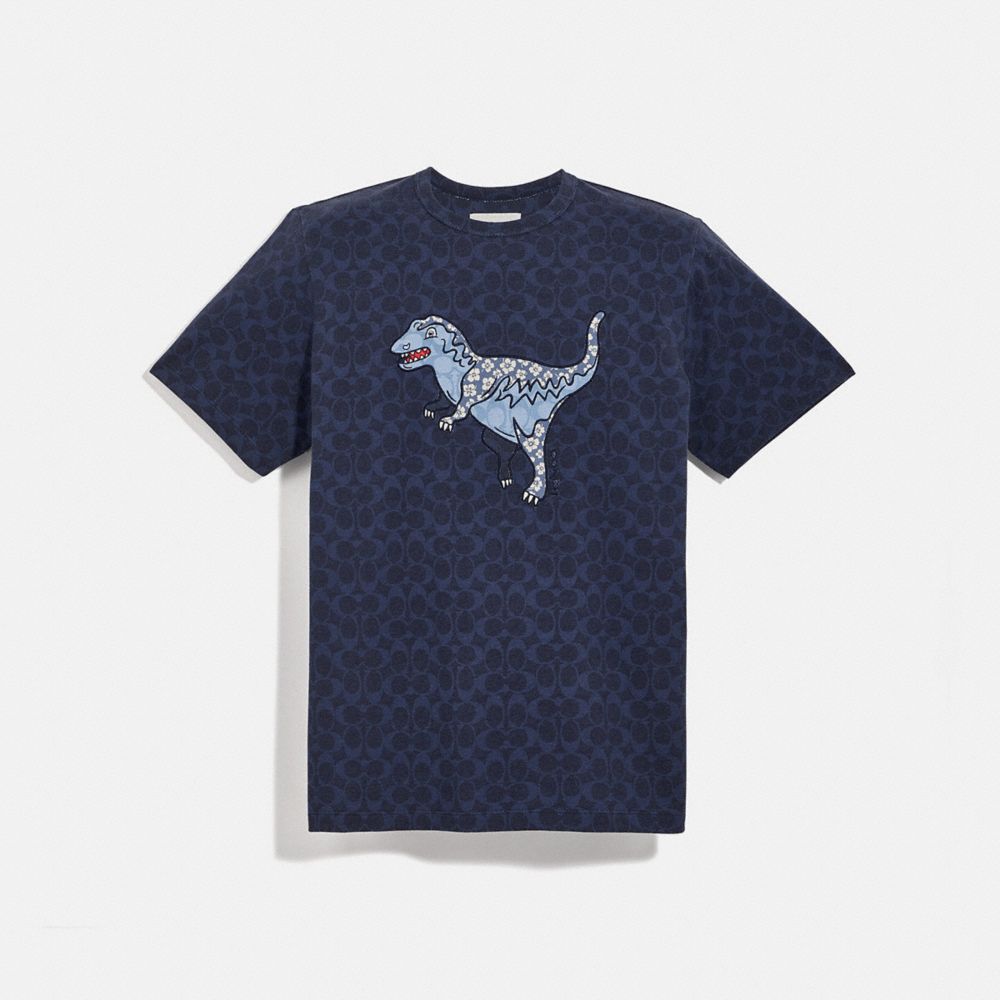 COACH Signature Rexy Tshirt In Organic Cotton
