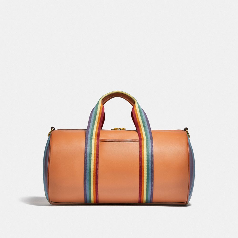 rainbow duffle bag