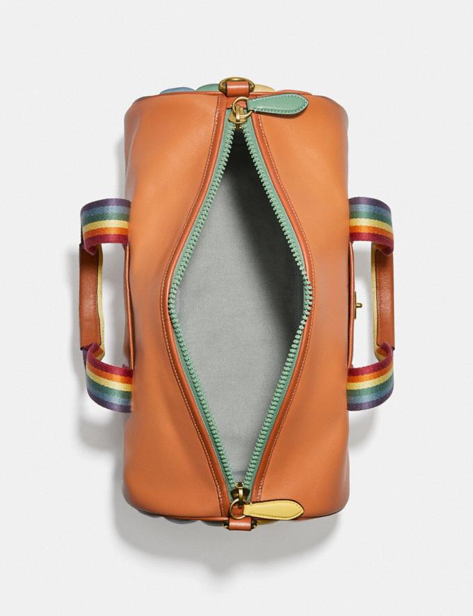 COACH: Duffle With Rainbow Quilting