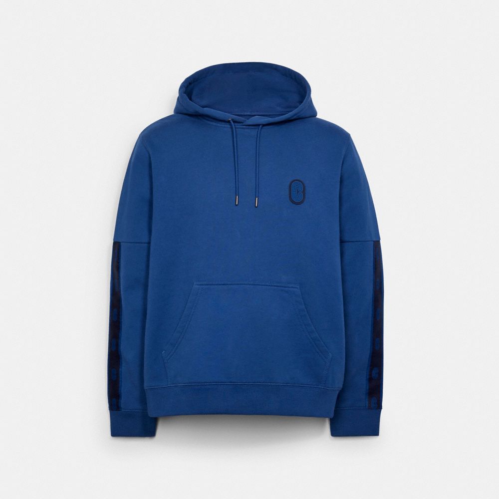 COACH® Outlet SIGNATURE TAPE HOODIE