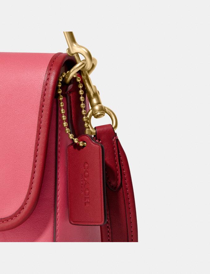 COACH: Soft Tabby Shoulder Bag In Colorblock