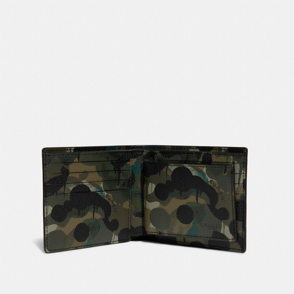 cartera coach hombre camuflaje