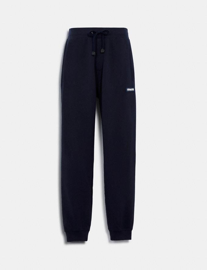 Coach Essential Joggers in Organic Cotton Navy DEFAULT_CATEGORY  