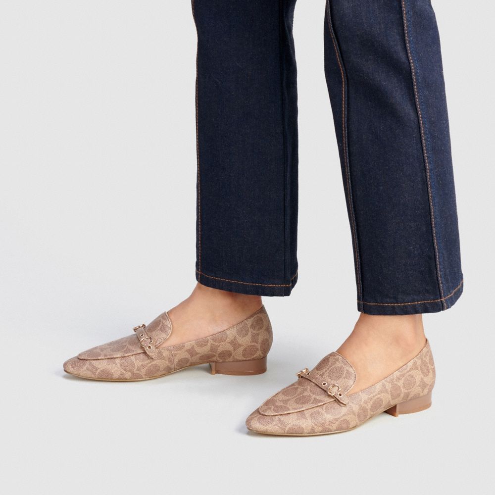 narrow loafers