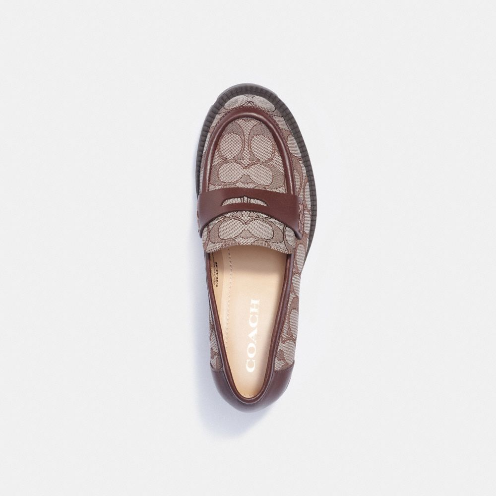 coach loafers women sale