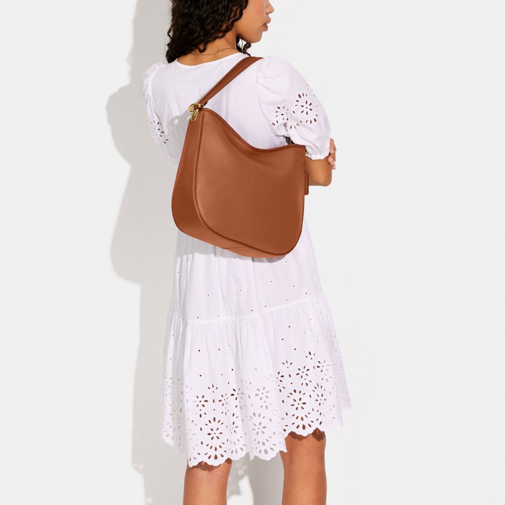 COACH Soft Tabby Hobo In Colorblock