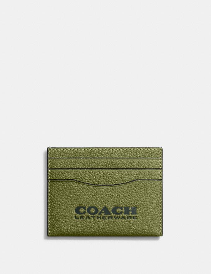 Coach Card Case Olive Green/Amazon Green DEFAULT_CATEGORY  