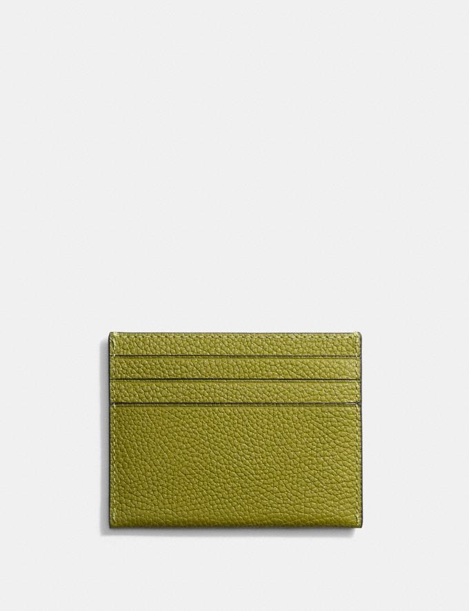 Coach Card Case Olive Green/Amazon Green DEFAULT_CATEGORY Alternate View 1
