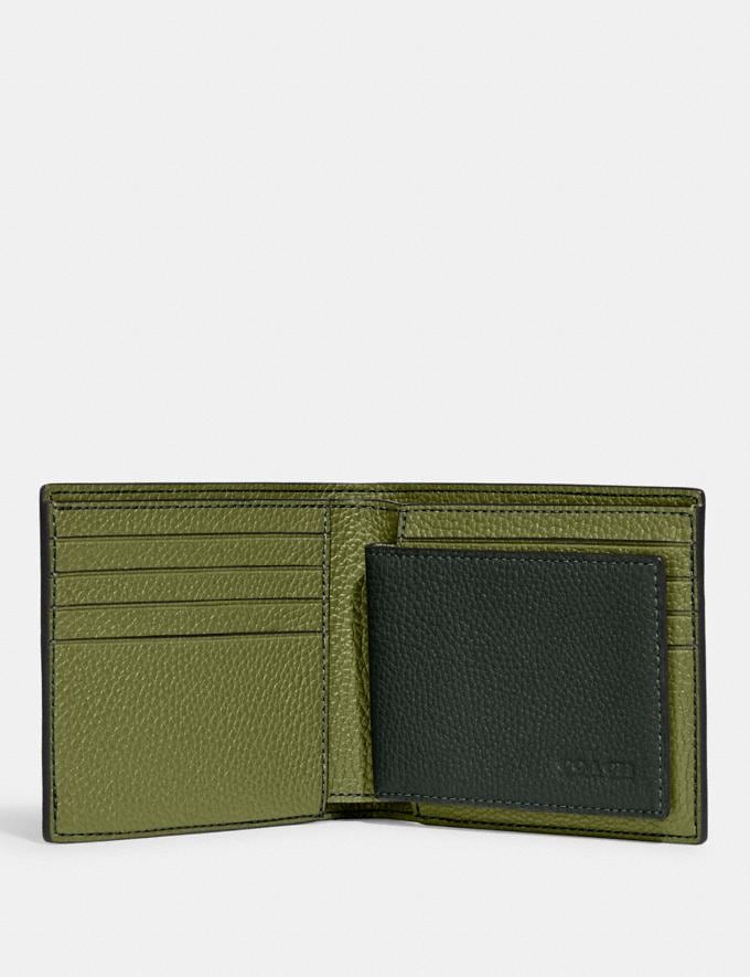 Coach 3-In-1 Wallet Olive Green/Amazon Green DEFAULT_CATEGORY Alternate View 1